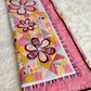 Darling flower quilt for a girl "Blooming meadow"