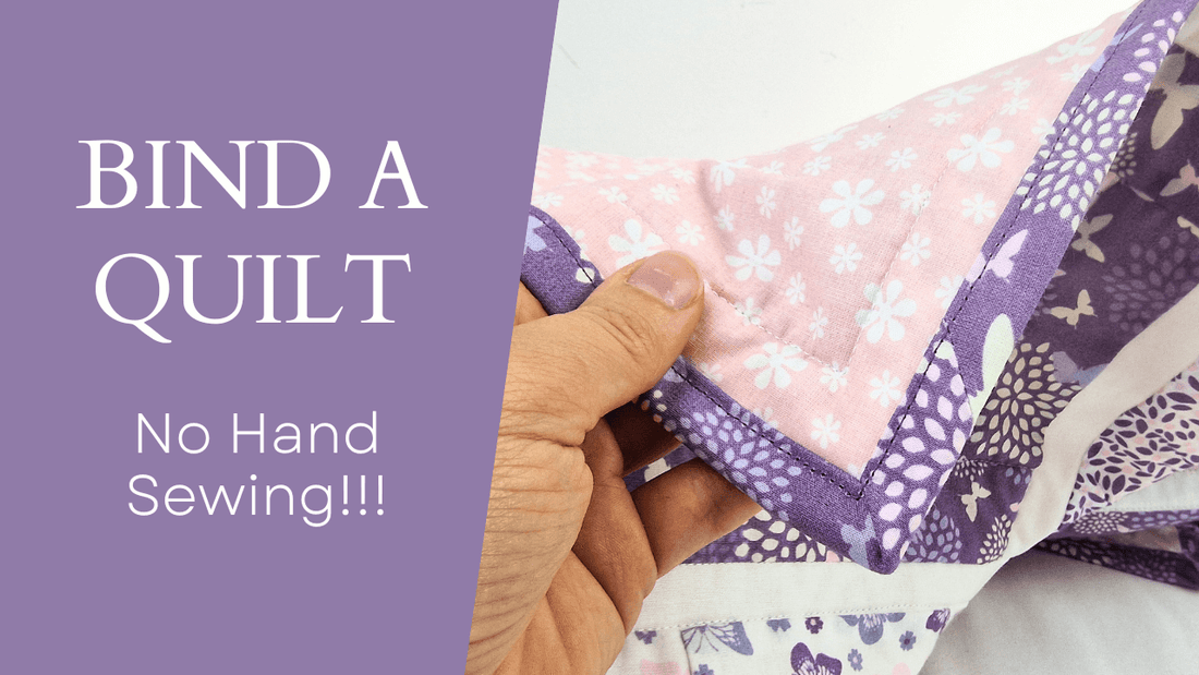How to Machine Bind a Quilt (No Hand Sewing!)