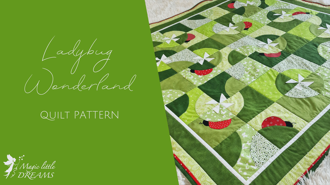 Ladybug Wonderland Quilt Pattern