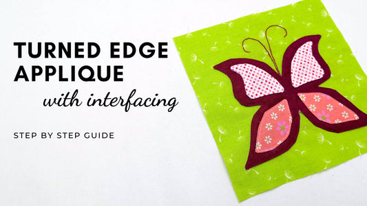 Appliqué Edges: How to Turn Them with Interfacing