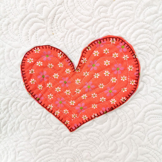 Quilted Heart applique