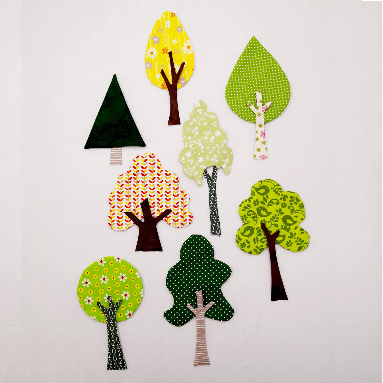 Trees from the forest - digital tree applique outlines – Magic Little ...